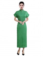 mock-collar-short-sleeve-green-cheongsam-1