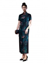 women-cheongsam-mulberry-silk-print-dress-1