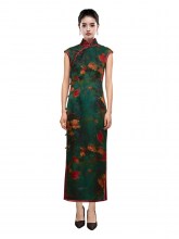 women-dresses-silk-fragrant-cloud-yarn-cheongsam-1