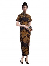 women-dresses-silk-hualuo-qipao-floral-print-1